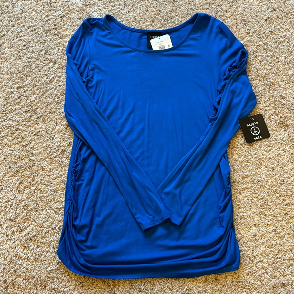 Hippie Chic Open-arm Detail Top